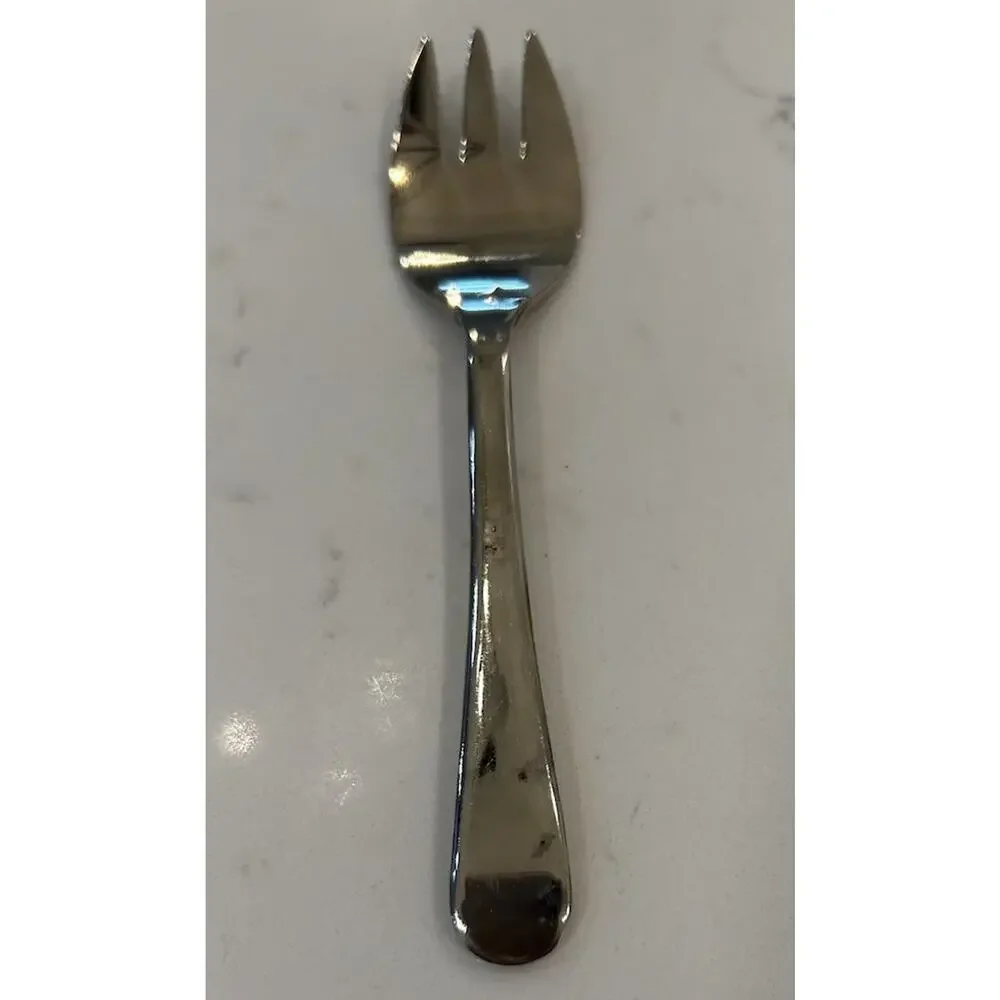 Vintage Silver Plated Sheffield England‎ Cocktail Seafood Fork Small 5